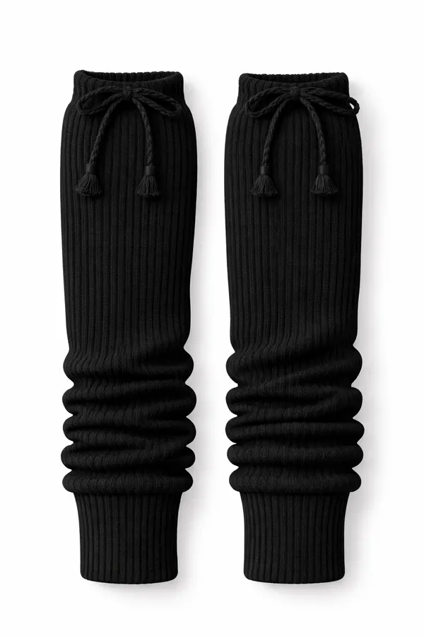 Black leg warmers