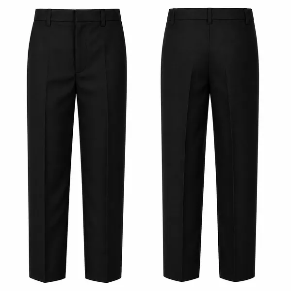 Black school trouser