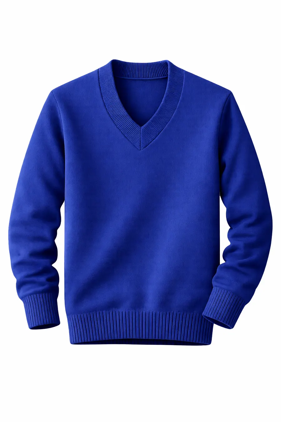 Blue school sweater