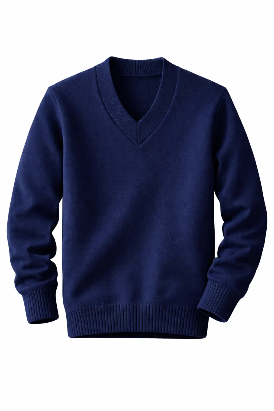 Navy school sweater