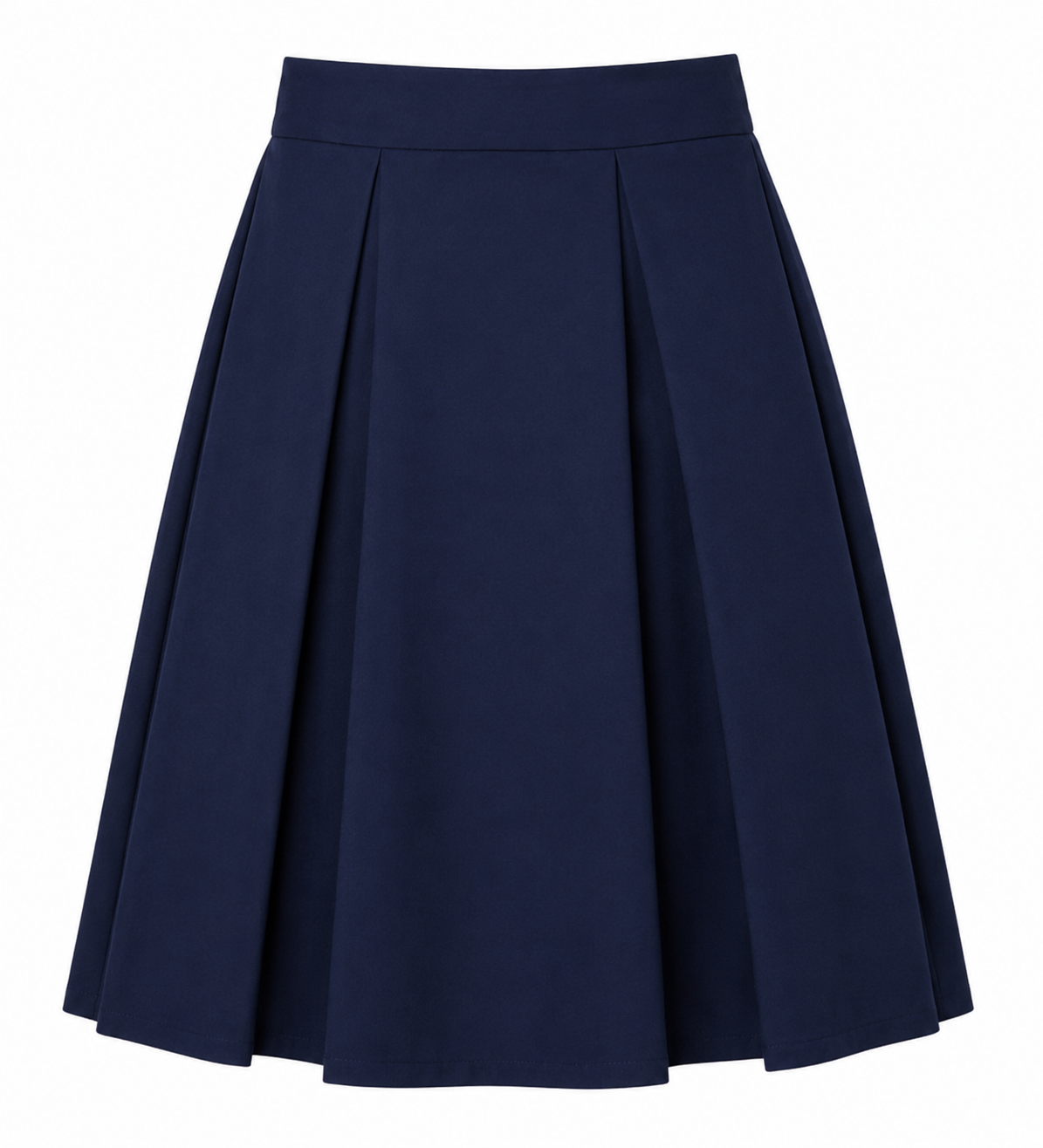 Navy Blue pleated school skirt