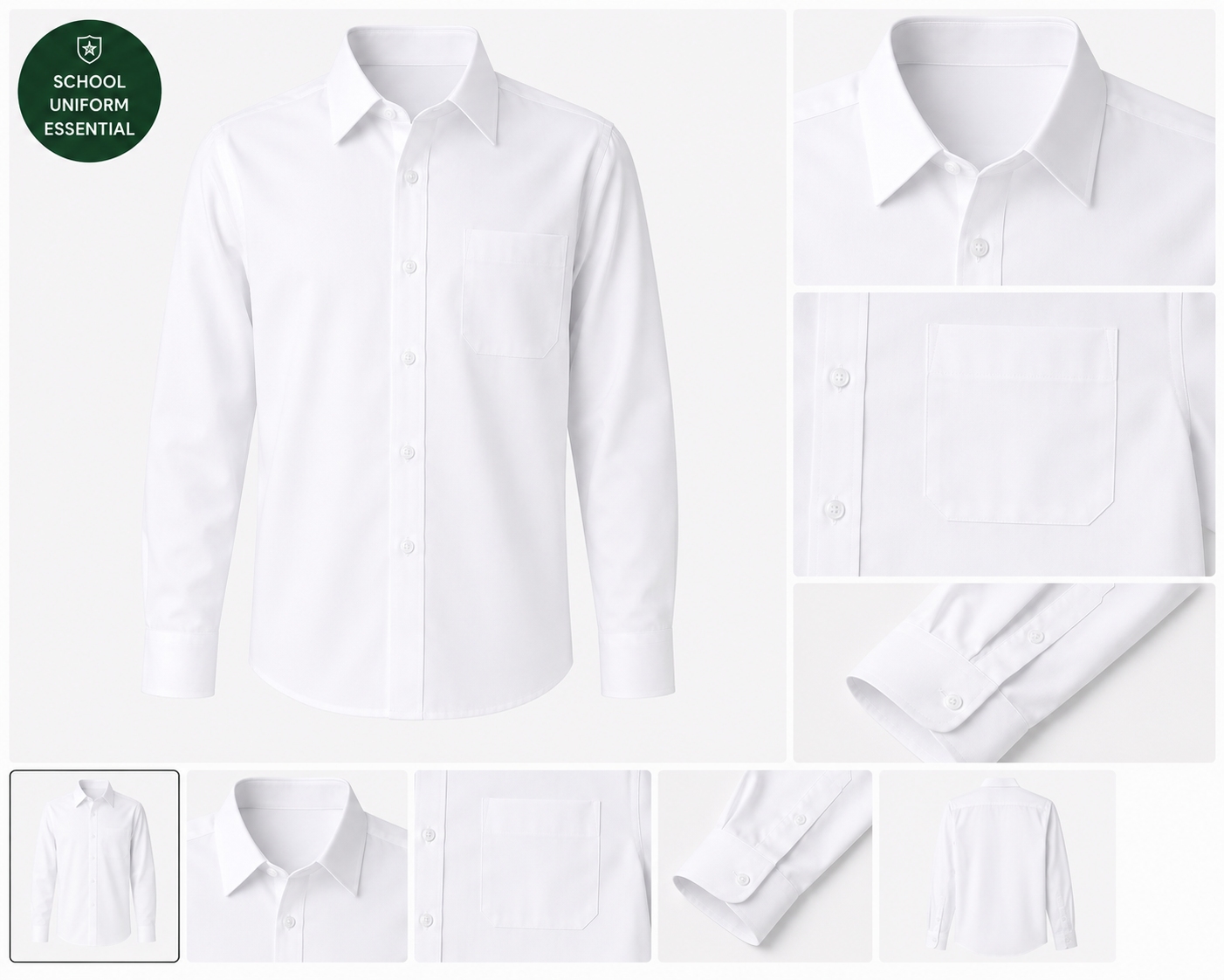 White school shirt