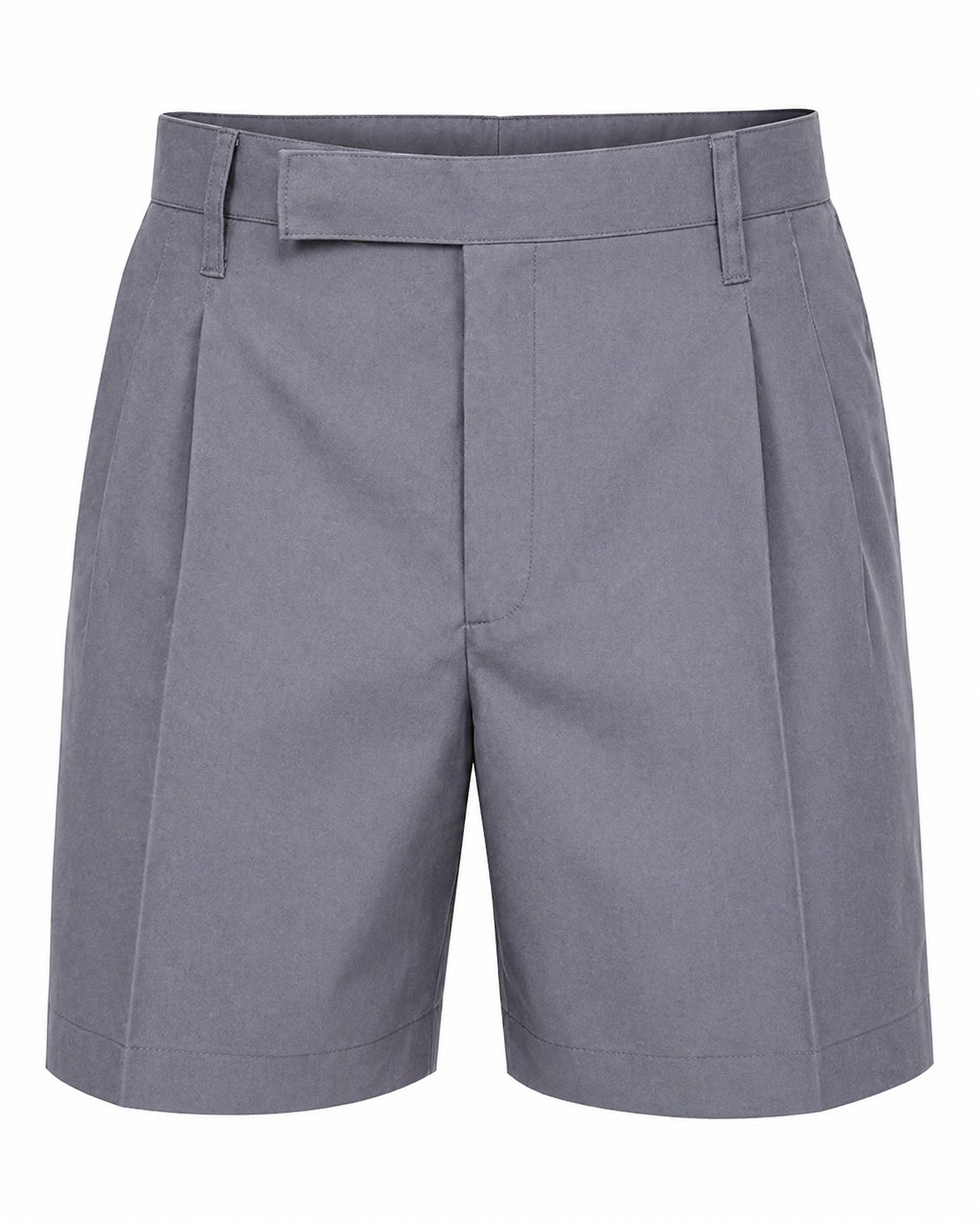 Grey tailored shorts